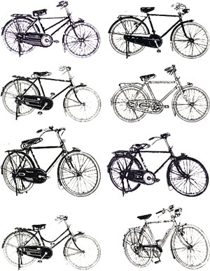 自転車の広告